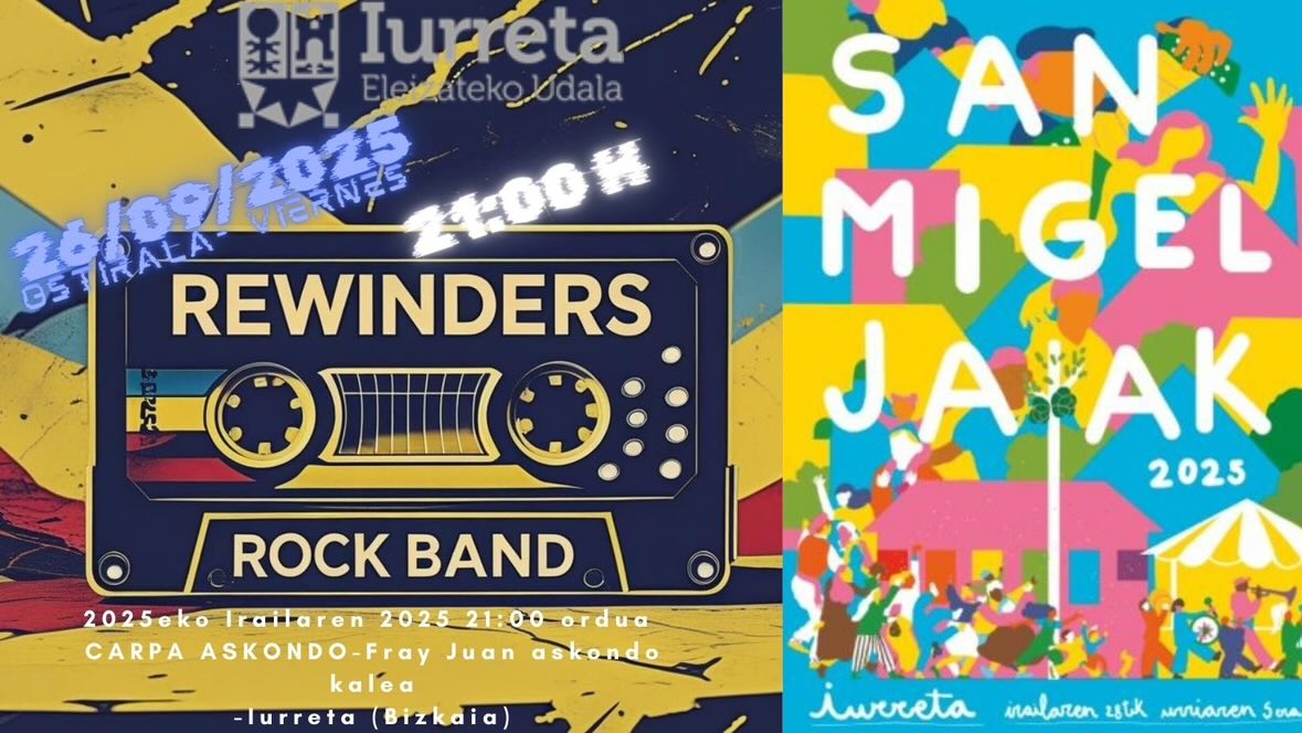 Rewinders Rock Band en Iurreta